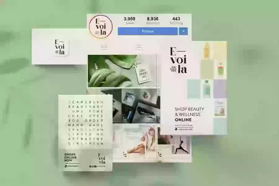 Evoila - تصميم العلامة التجارية