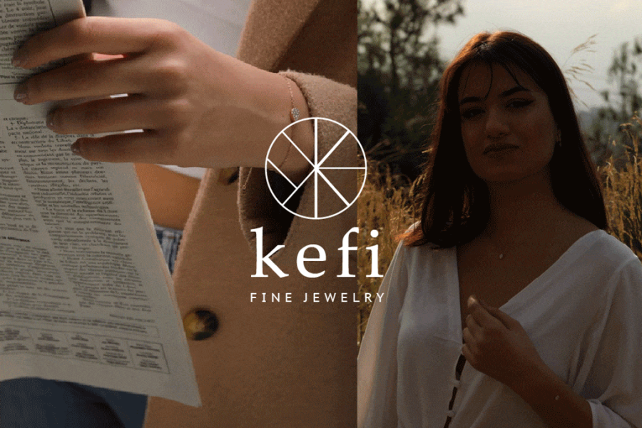 Kefi Jewelry – تصميم العلامة التجارية